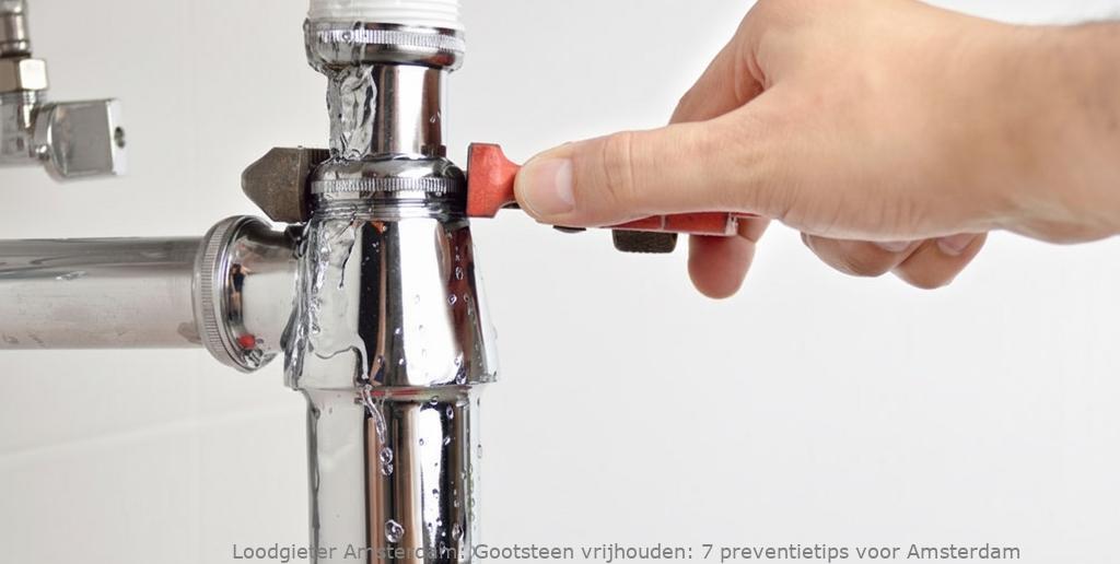 Gootsteen vrijhouden: 7 preventietips voor Amsterdam