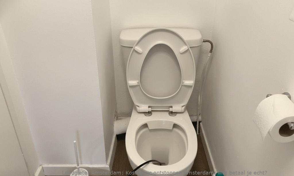 Kosten wc ontstoppen Amsterdam: wat betaal je echt?