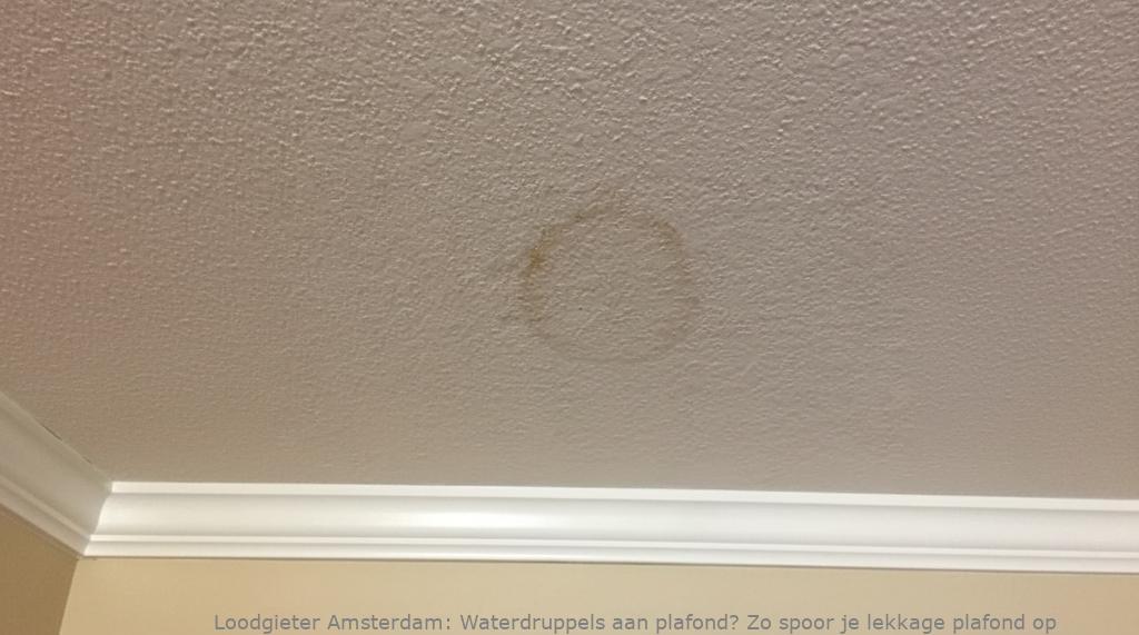 Waterdruppels aan plafond? Zo spoor je lekkage plafond op
