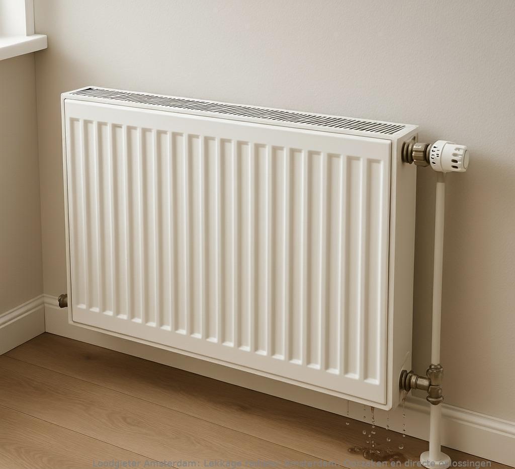 Lekkage radiator Amsterdam: Oorzaken en directe oplossingen