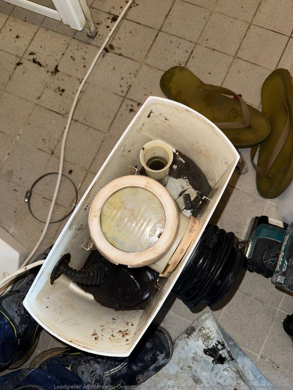 Overstromende wc eerste hulp Amsterdam | 24/7 spoedservice