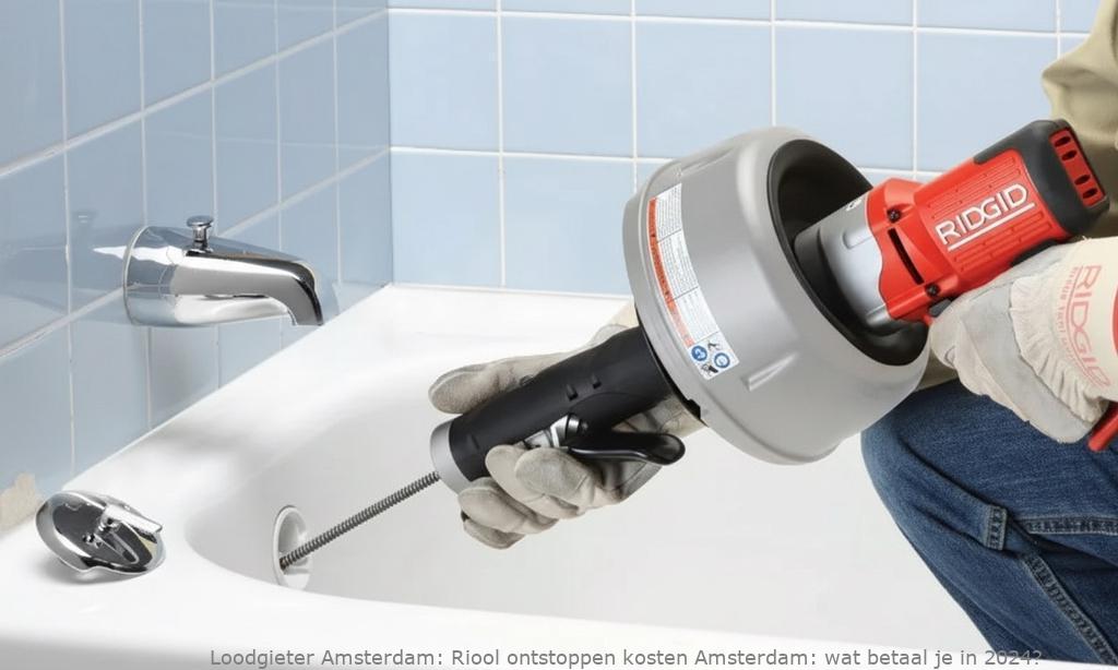 Riool ontstoppen kosten Amsterdam: wat betaal je in 2024?