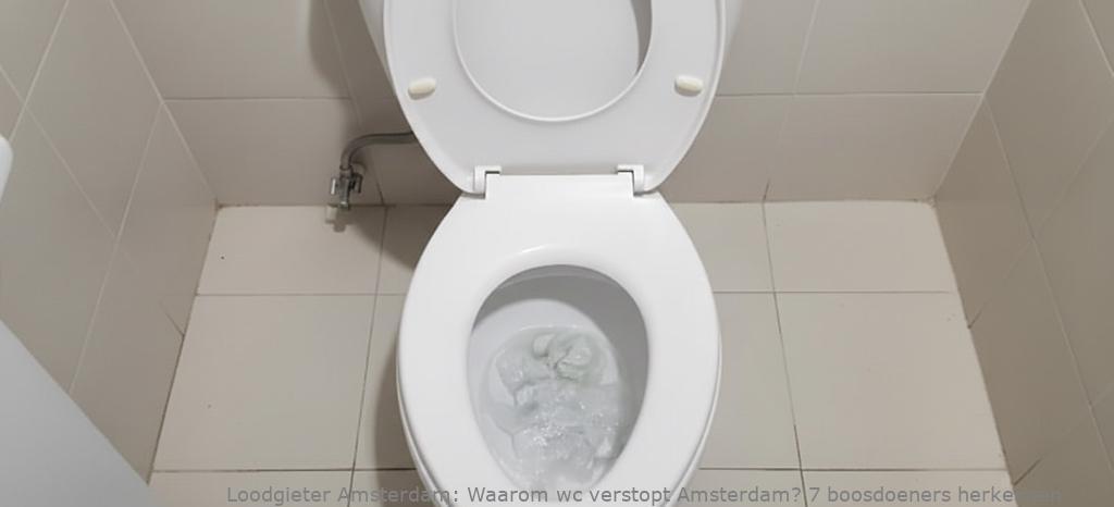 Waarom wc verstopt Amsterdam? 7 boosdoeners herkennen