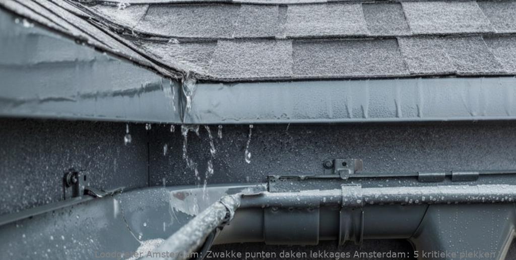 Zwakke punten daken lekkages Amsterdam: 5 kritieke plekken
